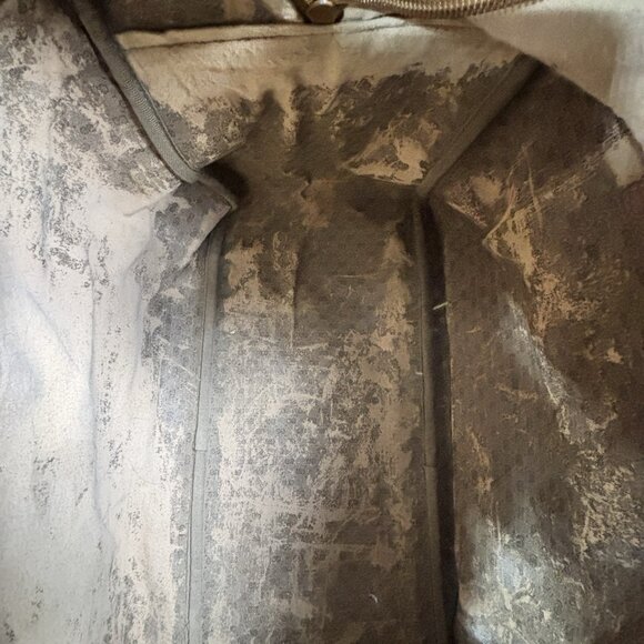 GUCCI Duffle Bag Weekender Black Suede Large Vintage - Picture 14 of 16